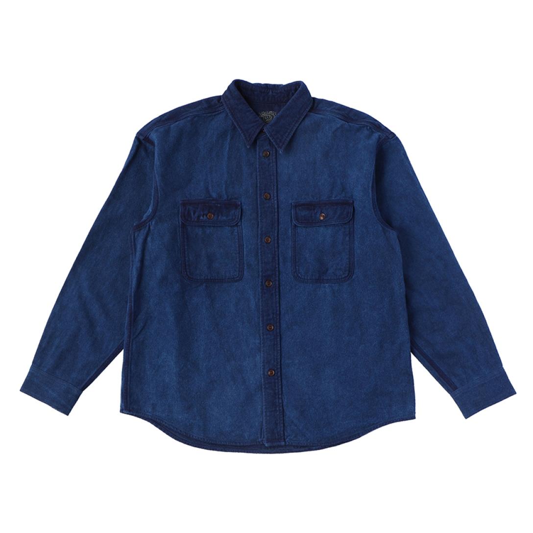 代引き不可】 LUMBER ICT visvim トップス L/S DK.INDIGO (N.D. 